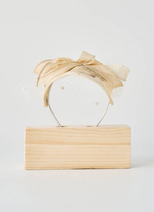 Accesoriu pentru păr bej LUDO VISCONTI femeie