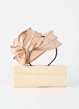 Accesoriu pentru păr bej VIRGINIE POISSON femeie