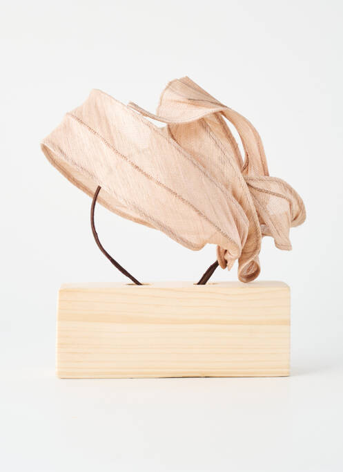 Accesoriu pentru păr bej VIRGINIE POISSON femeie