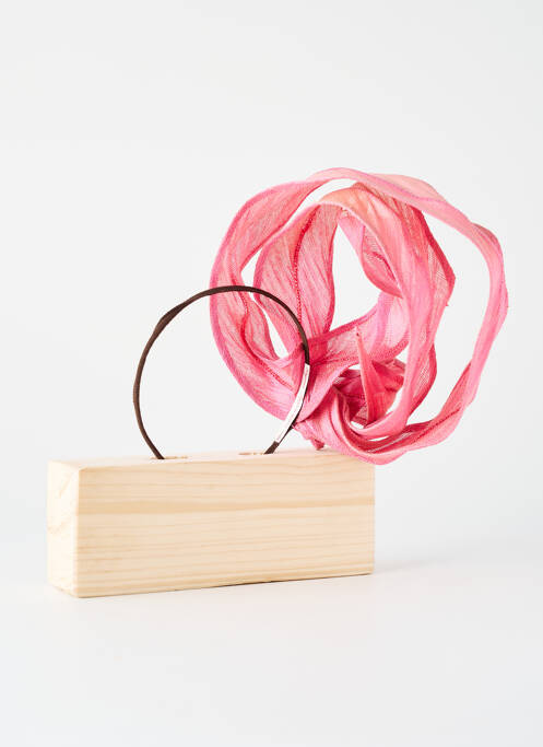 Accesoriu pentru păr roz VIRGINIE POISSON femeie