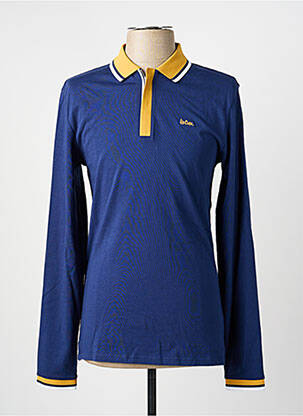 Polo mâneci lungi mâneci lungi albastru LEE COOPER bărbat
