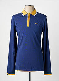 Polo mâneci lungi mâneci lungi albastru LEE COOPER homme