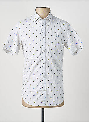 Cămașă cu mâneci scurte bej GARCIA bărbat