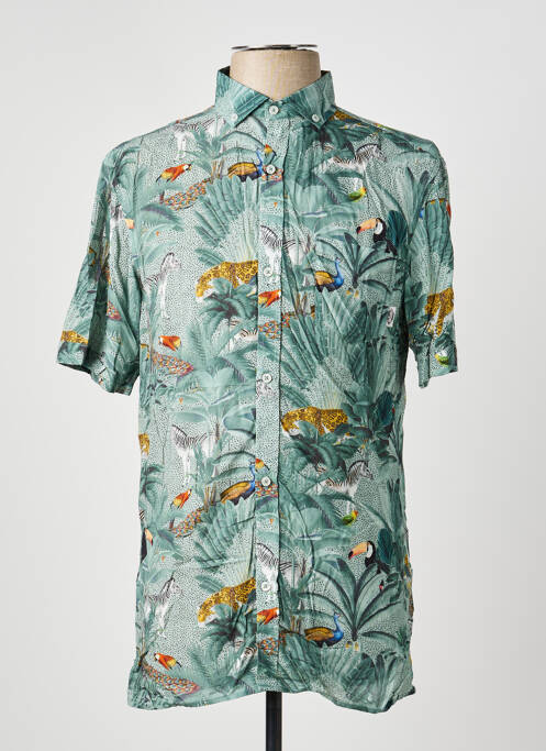 Cămașă cu mâneci scurte verde LEE COOPER bărbat