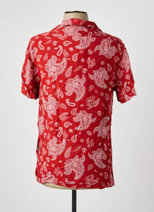 Cămașă cu mâneci scurte roșu SCHOTT bărbat