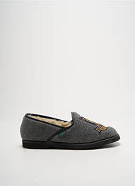 Papuci/pantofi de casă vârf rotund vârf rotund gri ANNY unisex