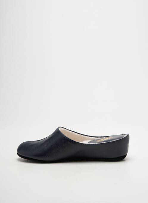 Papuci/Pantofi de casă albastru ANNY femeie