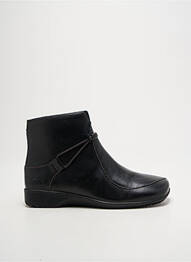 Botine/ghete material neted toc plat până la 3 cm negru JOSEF SEIBEL femme