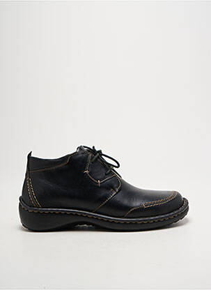 Botine/ghete material neted toc plat până la 3 cm negru JOSEF SEIBEL femeie
