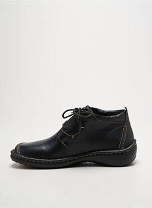 Botine/ghete material neted toc plat până la 3 cm negru JOSEF SEIBEL femeie