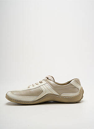Adidași material neted toc plat până la 3 cm bej JOSEF SEIBEL femeie