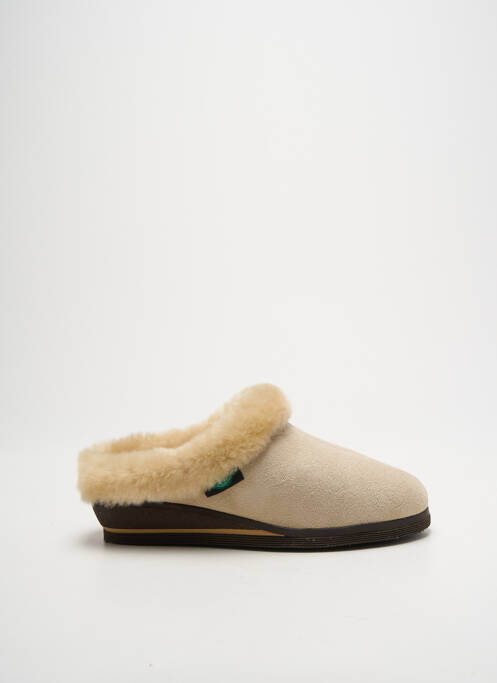 Papuci/Pantofi de casă bej ROMIKA femeie