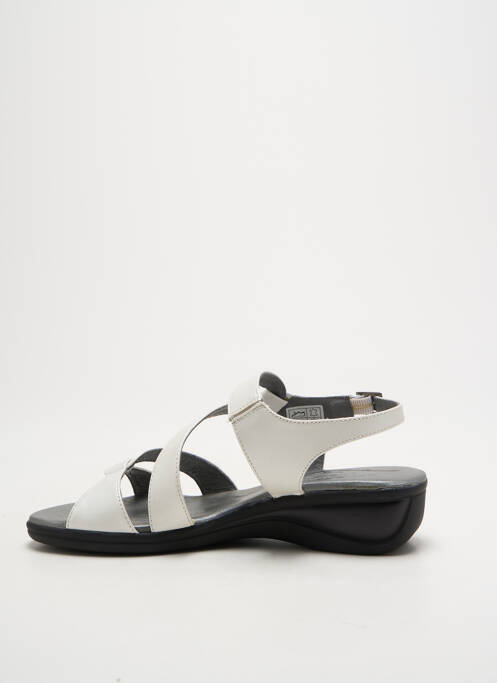 Sandale/Pantofi decupați alb SALMONE femeie