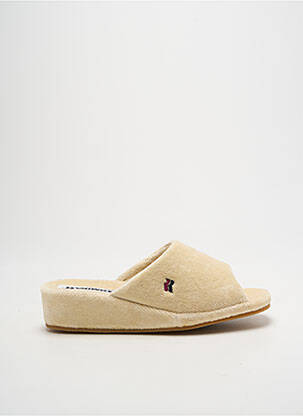 Papuci/Pantofi de casă bej ROMIKA femeie