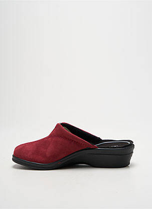 Papuci/pantofi de casă arcadă plantară toc plat până la 3 cm violet ROMIKA femeie