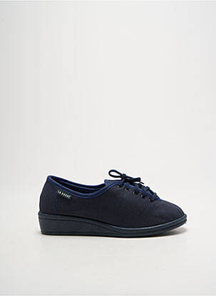 Papuci/Pantofi de casă albastru LA VAGUE femeie