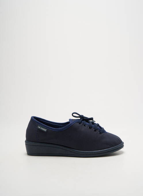 Papuci/Pantofi de casă albastru LA VAGUE femeie