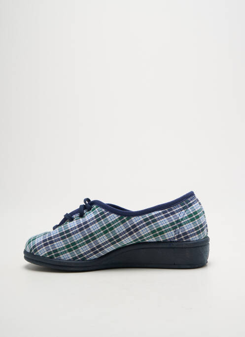 Papuci/Pantofi de casă albastru LA VAGUE femeie