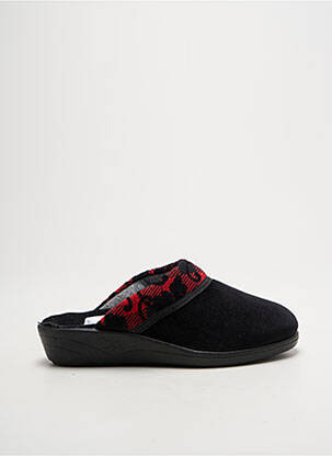 Papuci/Pantofi de casă negru LA VAGUE femeie