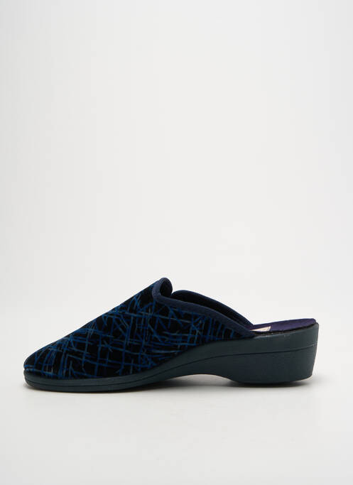 Papuci/Pantofi de casă albastru LA VAGUE femeie