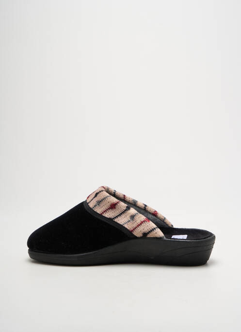 Papuci/Pantofi de casă negru LA VAGUE femeie