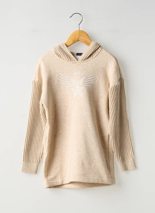 Rochie pulover bej IKKS fată