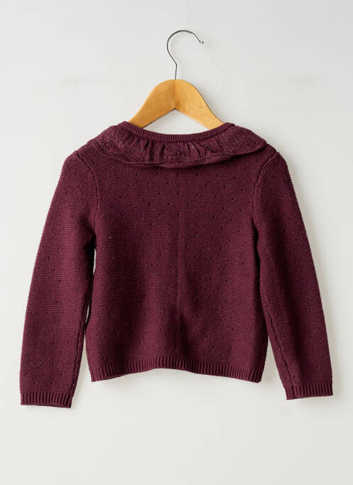 Vestă cu mâneci lungi violet CARREMENT BEAU fată