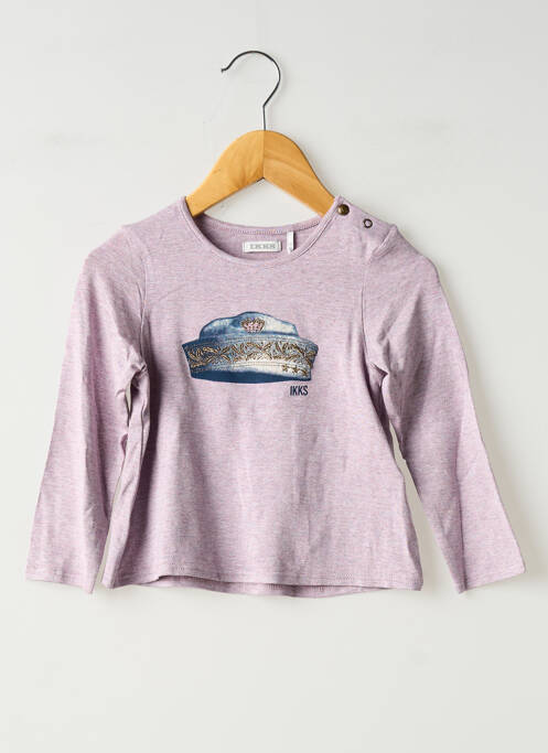 Tricou violet IKKS fată
