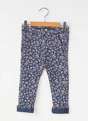 Pantalon slim buzunare albastru IKKS fată