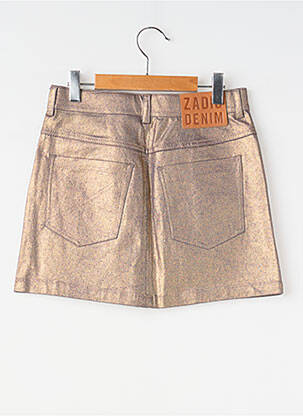 Fustă scurtă buzunare auriu ZADIG & VOLTAIRE fată
