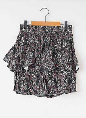 Fustă scurtă negru IKKS fată