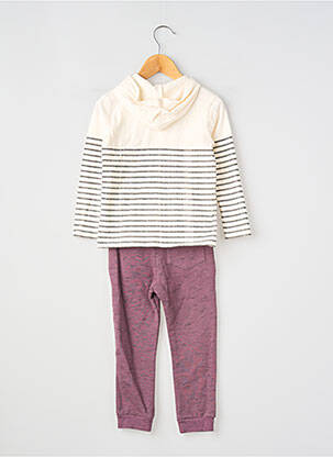 Set pantaloni croială dreaptă violet IKKS băiat