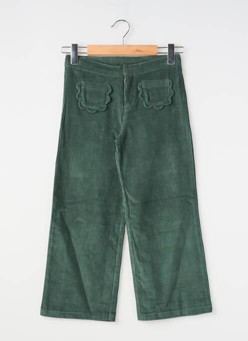 Pantalon drept verde EMILE ET IDA fată