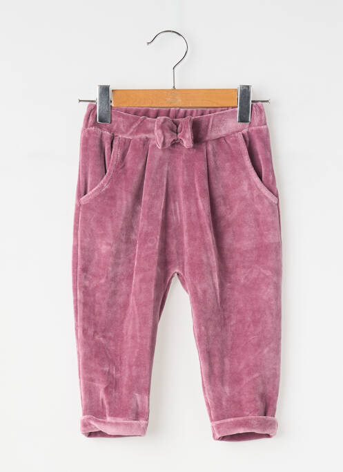 Pantalon slim violet EMILE ET IDA fată