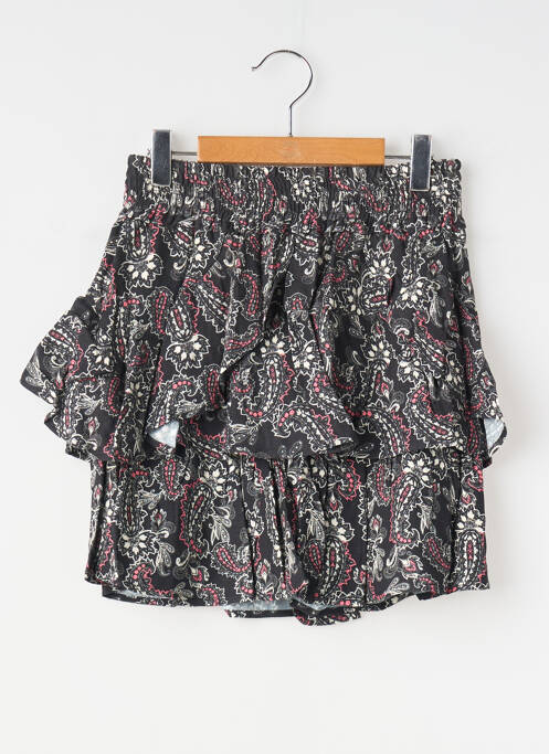 Fustă scurtă negru IKKS fată