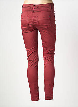 Pantalon slim elasticitate roșu STREET ONE femeie