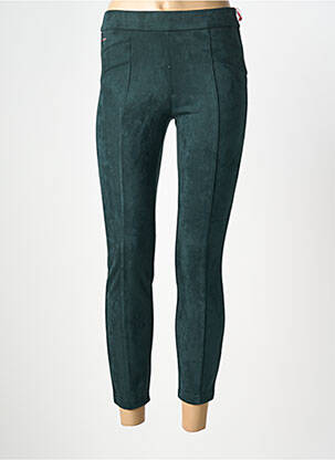 Pantalon 7/8 elasticitate mărime normală verde STREET ONE femeie
