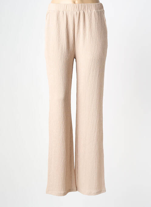 Pantalon drept bej IVY BEAU femeie
