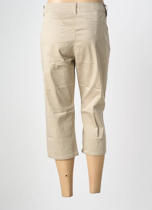 Pantalon trei sferturi bej KALISSON femeie