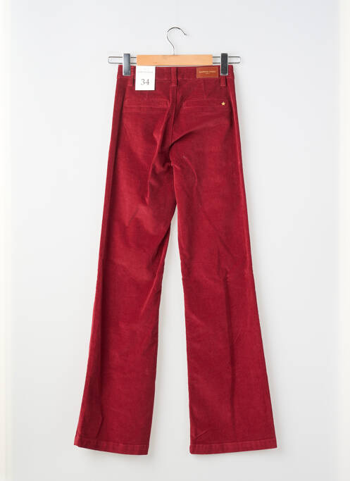 Pantalon evazat roșu LA PETITE ETOILE femeie