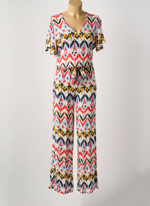 Salopetă-pantalon alb ÉTYMOLOGIE femeie