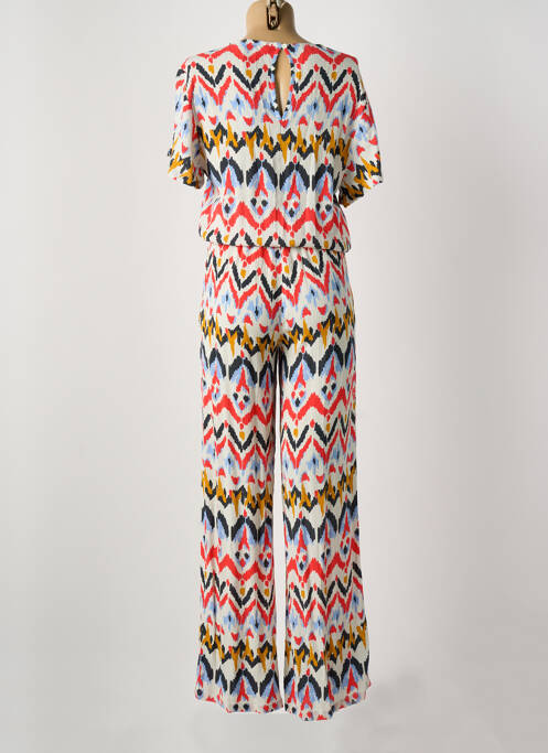 Salopetă-pantalon alb ÉTYMOLOGIE femeie