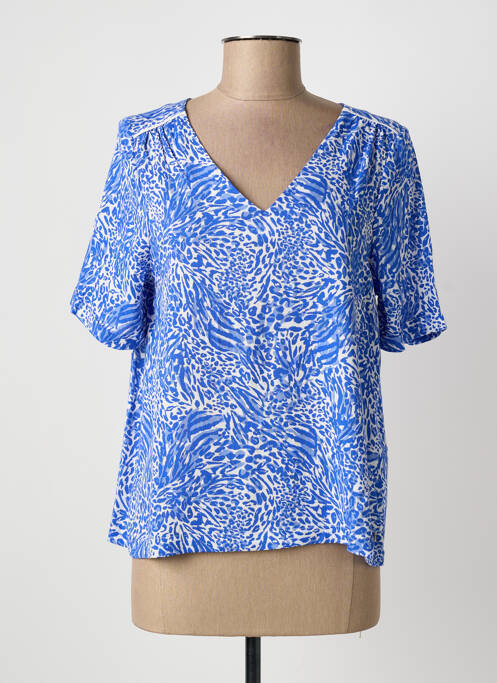 Top albastru ÉTYMOLOGIE femeie