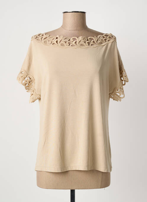 Top bej MADIVA femeie