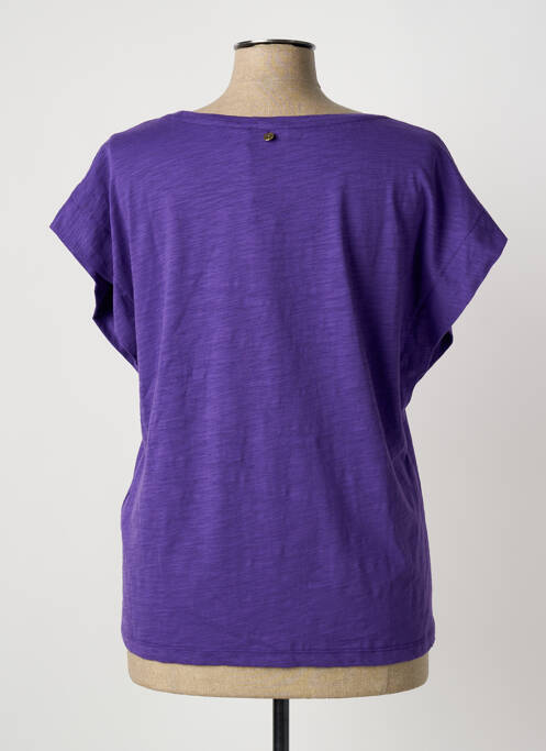 Tricou violet ÉTYMOLOGIE femeie