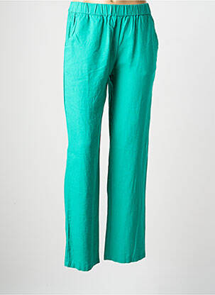 Pantalon chino mărime normală mărime normală verde ÉTYMOLOGIE femeie