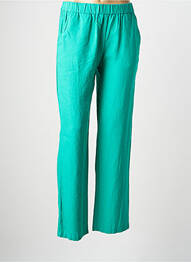 Pantalon chino mărime normală mărime normală verde ÉTYMOLOGIE femme