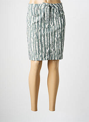 Fustă midi verde ÉTYMOLOGIE femeie