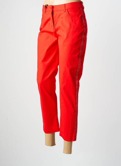 Pantalon trei sferturi roșu ÉTYMOLOGIE femeie