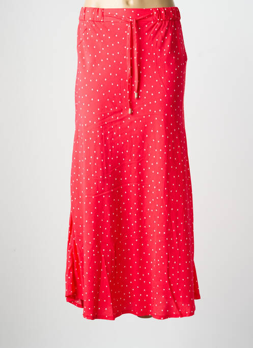 Fustă lungă roz ÉTYMOLOGIE femeie